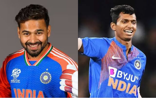 Rishabh Pant and Navdeep Saini (Image Credit- Twitter X)