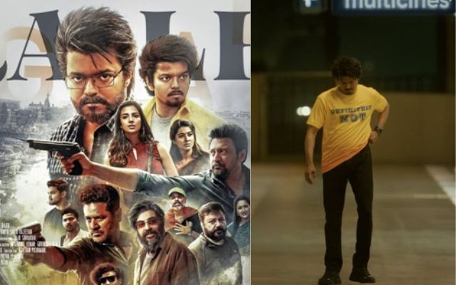 MS Dhoni in Thalapathy Vijay G.O.A.T trailer (Source X)