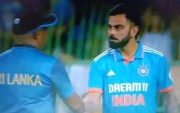 Virat Kohli's Intense Chat With Sanath Jayasuriya (Pic Source-X)