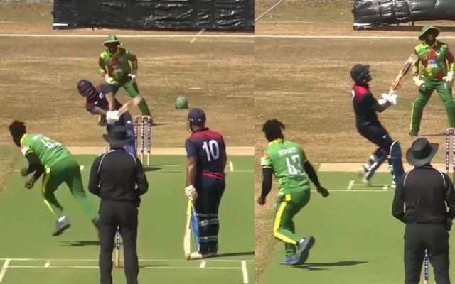 Darius Visser helped Samoa score 39 runs in an over against Vanuatu. (Photo Source: X)