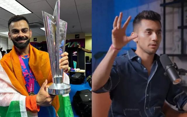 Lakshy Sen & Virat Kohli (Photo Source: X)