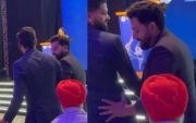 Rohit Sharma and Shreyas Iyer at CEAT Award ceremony