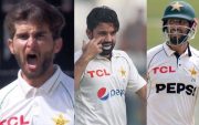 Shaheen Afridi Shan Masood & Rizwan (Source X)