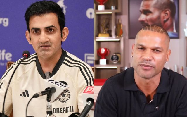 Gautam Gambhir And Shikhar Dhawan l (Image Credit- Instagram)