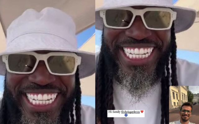 Chris Gayle And Yuzvendra Chahal (Image Credit- Instagram)