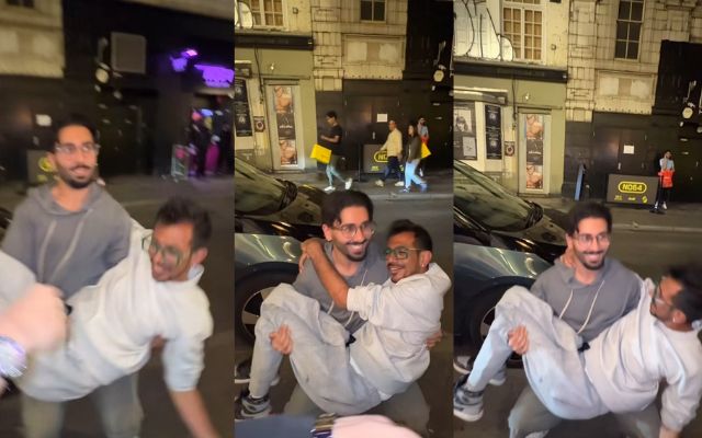 Yuzvendra Chahal And Orry (Image Credit- Instagram)