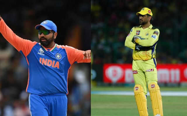 Rohit Sharma MS Dhoni (Photo Source: Getty Images)