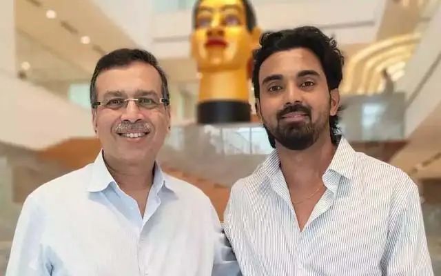 Sanjeev Goenka & KL Rahul (Photo Source: X/Twitter)