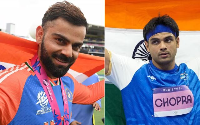 What is Common in Virat Kohli and Neeraj Chopra (Source X)