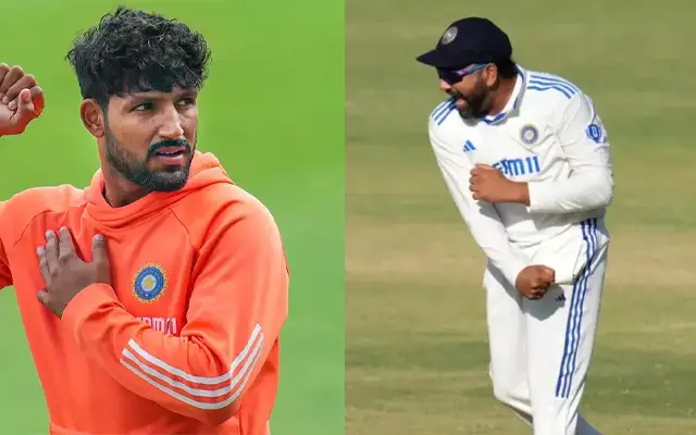 Dhurv Jurel and Rohit Sharma. (Photo Source: X(twitter)