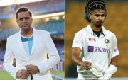 Aakash Chopra and Shreyas Iyer (Pic Source-Twitter)