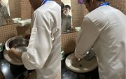 AFG vs NZ Test Food Being Prepared with Water from the Toilet (Source X)