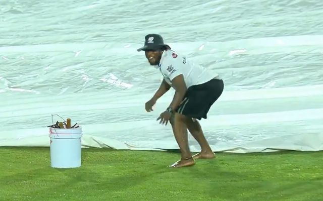 CPL 2024 Ground Staff Dance went viral (Source X)