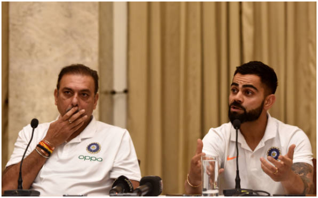 Ravi Shastri & Virat Kohli (Photo Source: Getty Images)