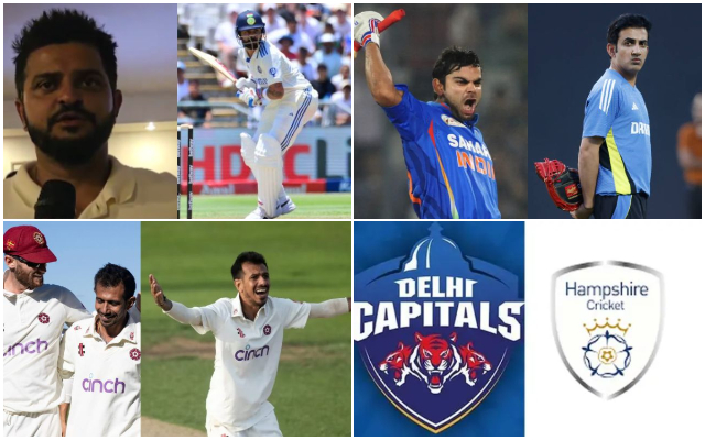 Suresh Raina, Virat Kohli, Gautam Gambhir & Yuzvendra Chahal (Photo Source: X/Twitter)