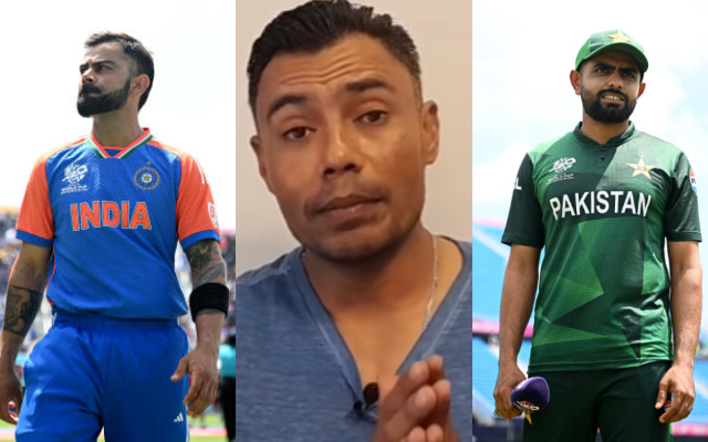 Virat Kohli, Danish Kaneria & Babar Azam (Photo Source: Getty Images/X)