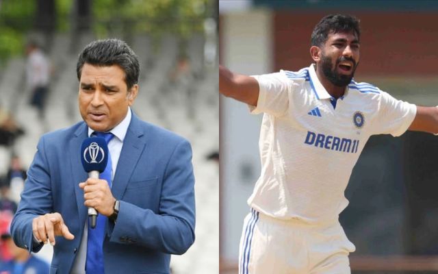 Jasprit Bumrah & Sanjay Manjrekar (Photo Source: X)