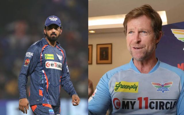 KL Rahul & Jonty Rhodes (Photo Source: X/Getty Images)