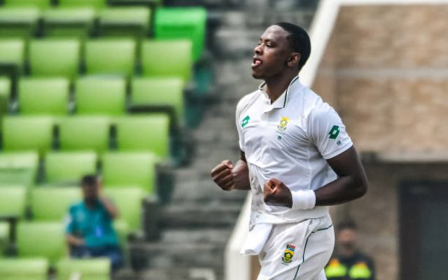 Kagiso-Rabada. (Photo by PHILL MAGAKOE / AFP) (Photo by Getty Images)