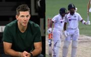Cheteshwar Pujara & Tim Paine (Photo Source: X)