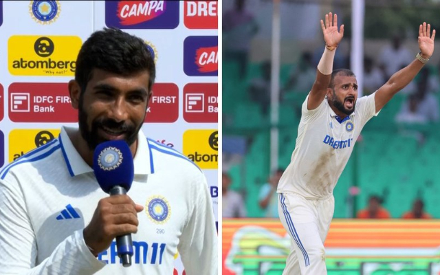Jasprit Bumrah and Akash Deep (Pic Source-X)