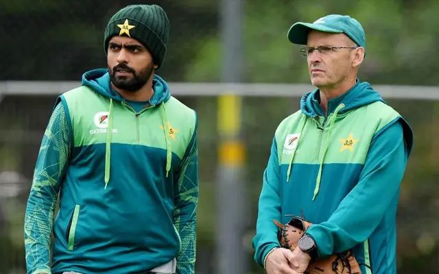 Babar Azam and Gary Kirsten (Image Credit- Twitter X)