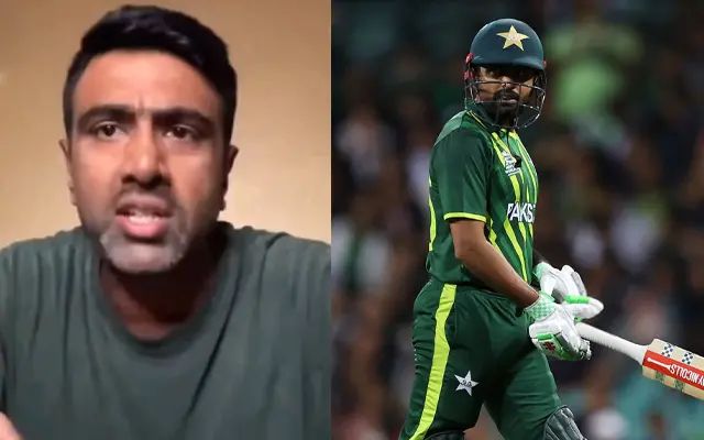 Ravichandran Ashwin and Babar Azam (Image Credit- Twitter X)