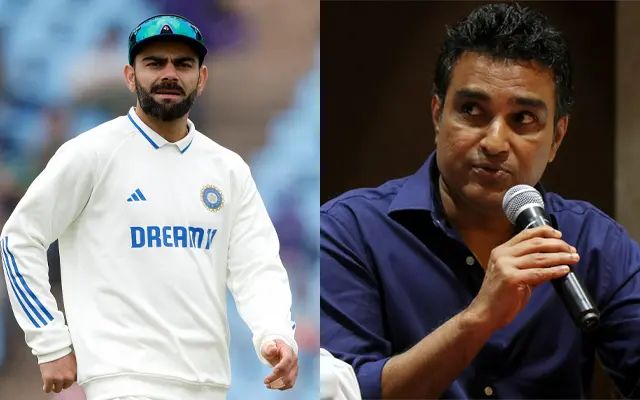 Sanjay Manjrekar and Virat Kohli (Image Credit- Twitter X)