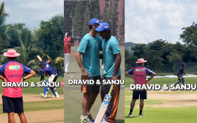 Sanju Samson And Rahul Dravid (Image Credit- Instagram)