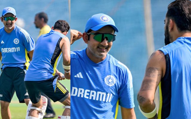 Gautam Gambhir And Virat (Image Credit- Twitter X)