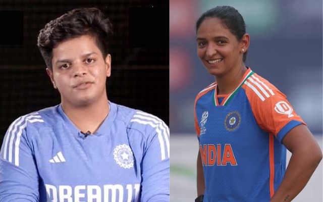 Shefali Verma and Harmanpreet Kaur (Photo Source: X/Getty Images)