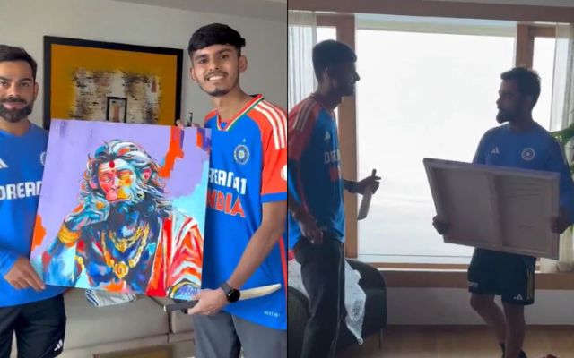 Fan Gift For Virat Kohli (Photo Source: X)