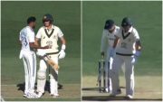 AUS vs IND: Siraj, Marnus Labuschangne, & Virat Kohli (Photo Source: X)
