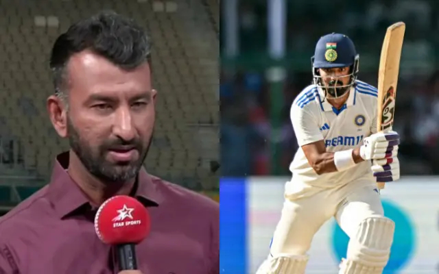 Cheteshwar Pujara And KL Rahul (Pic Source-X)