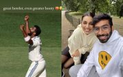 Jasprit Bumrah And Sanjana Ganeshan (Pic Source-X)