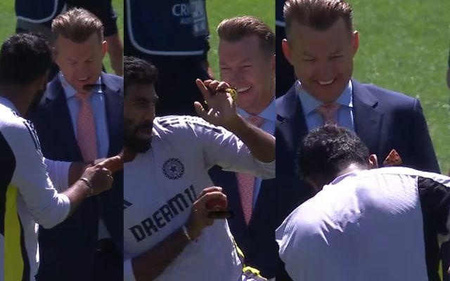 Jasprit Bumrah And Brett Lee (Image Credit- Instagram)