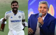 Virat Kohli and Ajay Jadeja. (Photo Source: Twitter/X)