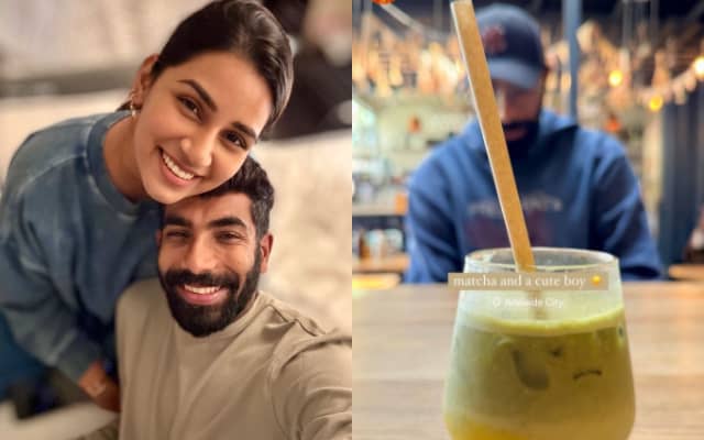 Jasprit Bumrah And Sanjana Ganeshan (Pic Source-X)