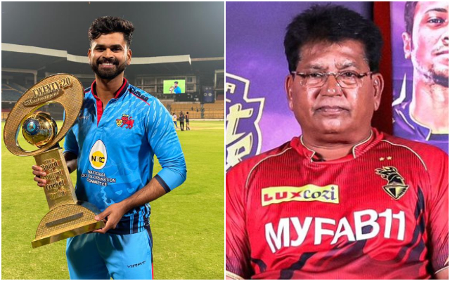 Shreyas Iyer and Chandrakant Pandit (Photo Source: X)