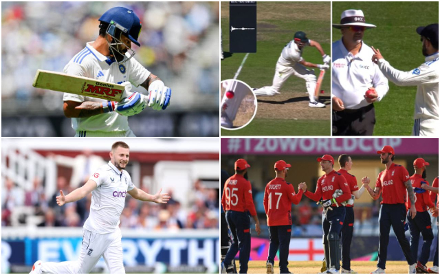 Virat Kohli, Gus Atkinson & England Cricket Team (Photo Source: X)