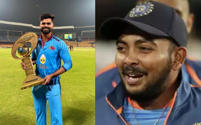 Shreyas iyer and prithvi shaw (Image Credit- Twitter X)
