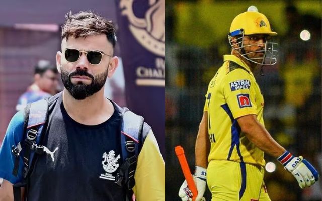 Virat Kohli and MS Dhoni (Image Credit- Twitter X)