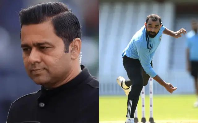 Aakash Chopra and Mohammed Shami (Image Credit- Twitter X)