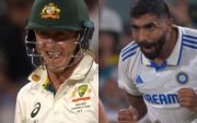 Jasprit Bumrah and Marnus Labuschagne (Image Credit- Twitter X)
