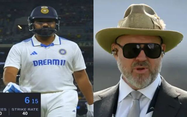 Matthew Hayden and Rohit Sharma (Image Credit- Twitter X)