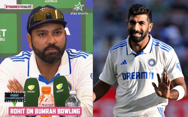Rohit Sharma and Jasprit Bumrah (Image Credit- Twitter X)