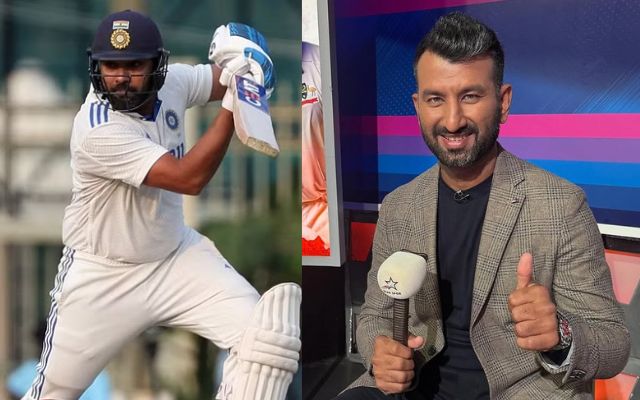 Rohit Sharma And Cheteshwar Pujara (Photo Source: Instagram)  
