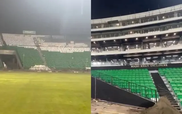 Pakistan's Gaddafi Stadium Renovation: Will it be ready for Champions Trophy 2025? (Source: Twitter/X)