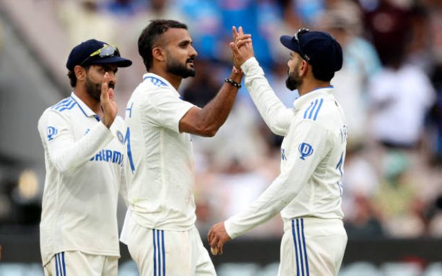 Aakash Deep and Virat Kohli (Photo Source: Getty Images)