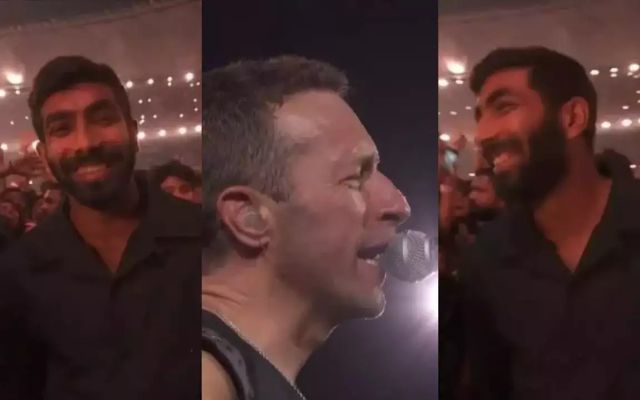 Jasprit Bumrah in Coldplay Concert (Photo Source: X)